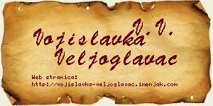 Vojislavka Veljoglavac vizit kartica